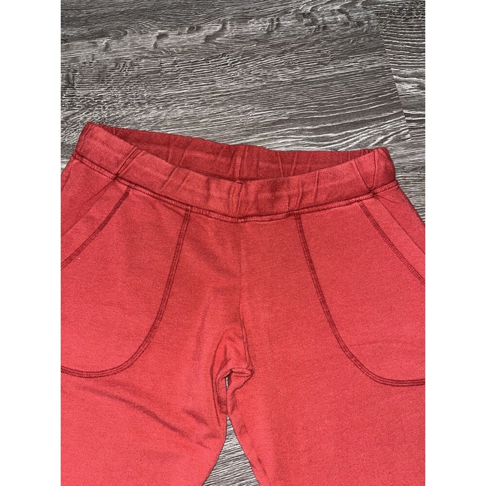Michael Lauren Mabel Brick Red Pants- Medium Wide Leg Ab - Picture 3 of 5